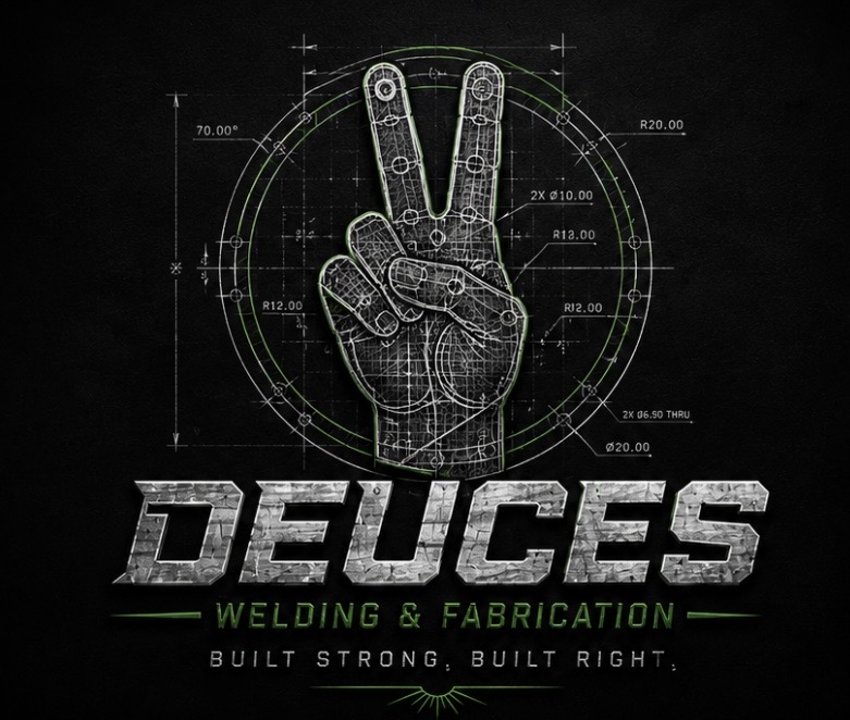 Deuce's Welding & Fabrication logo