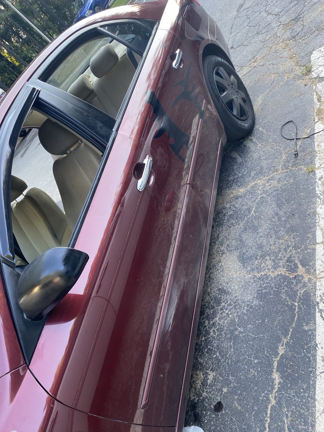 Automotive Bullet Hole Repair — after repair